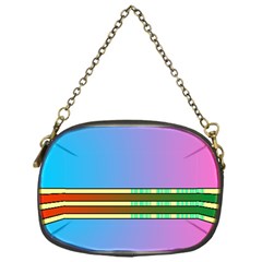 Vaporwave Hack The Planet 4 Chain Purse (one Side) by WetdryvacsLair