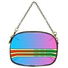 Vaporwave Hack The Planet 4 Chain Purse (two Sides) by WetdryvacsLair