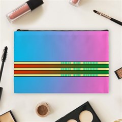 Vaporwave Hack The Planet 4 Cosmetic Bag (large) by WetdryvacsLair