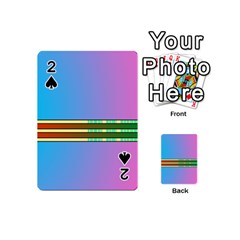 Vaporwave Hack The Planet 4 Playing Cards 54 Designs (mini) by WetdryvacsLair