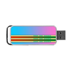 Vaporwave Hack The Planet 4 Portable Usb Flash (one Side) by WetdryvacsLair