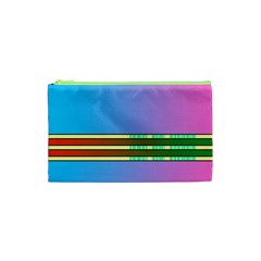 Vaporwave Hack The Planet 4 Cosmetic Bag (xs) by WetdryvacsLair