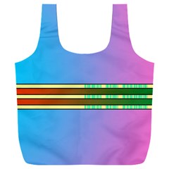 Vaporwave Hack The Planet 4 Full Print Recycle Bag (xxl) by WetdryvacsLair