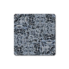 Ice Knot Square Magnet by MRNStudios