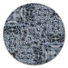 Ice Knot Magnet 5  (round) by MRNStudios