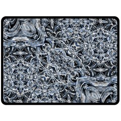 Ice Knot Fleece Blanket (large)  by MRNStudios