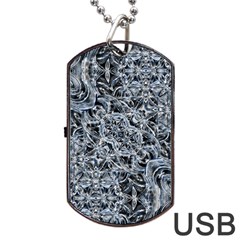 Ice Knot Dog Tag Usb Flash (one Side) by MRNStudios