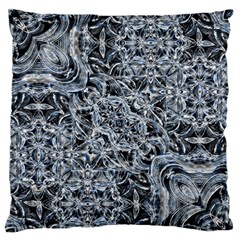 Ice Knot Large Flano Cushion Case (two Sides) by MRNStudios