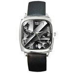 Harris Square Metal Watch Front