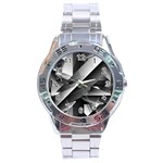 Harris Stainless Steel Analogue Watch Front