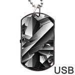 Harris Dog Tag USB Flash (Two Sides) Back