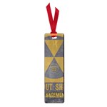 Fallout Shelter In Basement Radiation Sign Small Book Marks Front