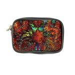 Boho Hippie Trippy Floral Pattern Coin Purse Front