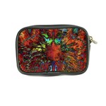 Boho Hippie Trippy Floral Pattern Coin Purse Back