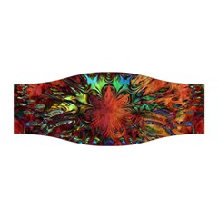 Boho Hippie Trippy Floral Pattern Stretchable Headband by CrypticFragmentsDesign