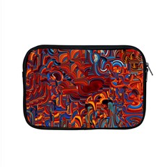 Phoenix In The Rain Abstract Pattern Apple Macbook Pro 15  Zipper Case by CrypticFragmentsDesign