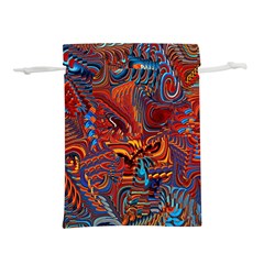 Phoenix Rising Colorful Abstract Art Lightweight Drawstring Pouch (m) by CrypticFragmentsDesign