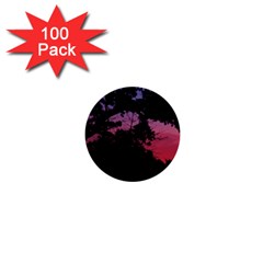 Sunset Landscape High Contrast Photo 1  Mini Buttons (100 Pack)  by dflcprintsclothing