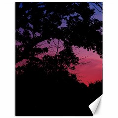 Sunset Landscape High Contrast Photo Canvas 12  X 16 