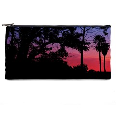 Sunset Landscape High Contrast Photo Pencil Case