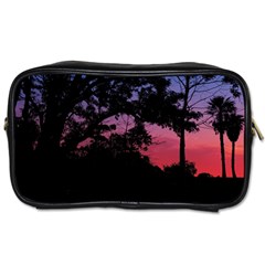 Sunset Landscape High Contrast Photo Toiletries Bag (one Side) by dflcprintsclothing