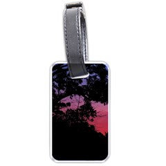 Sunset Landscape High Contrast Photo Luggage Tag (one Side) by dflcprintsclothing