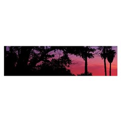 Sunset Landscape High Contrast Photo Satin Scarf (oblong) by dflcprintsclothing