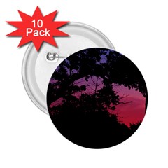 Sunset Landscape High Contrast Photo 2 25  Buttons (10 Pack)  by dflcprintsclothing