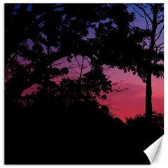 Sunset Landscape High Contrast Photo Canvas 20  X 20  by dflcprintsclothing