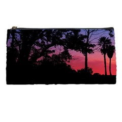 Sunset Landscape High Contrast Photo Pencil Case by dflcprintsclothing