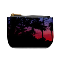 Sunset Landscape High Contrast Photo Mini Coin Purse by dflcprintsclothing