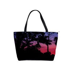 Sunset Landscape High Contrast Photo Classic Shoulder Handbag by dflcprintsclothing