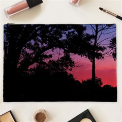 Sunset Landscape High Contrast Photo Cosmetic Bag (xxl) by dflcprintsclothing