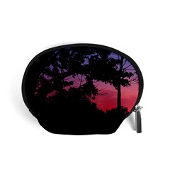 Sunset Landscape High Contrast Photo Accessory Pouch (small) by dflcprintsclothing