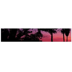 Sunset Landscape High Contrast Photo Large Flano Scarf  by dflcprintsclothing