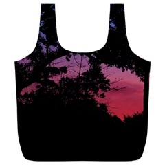 Sunset Landscape High Contrast Photo Full Print Recycle Bag (xxxl) by dflcprintsclothing