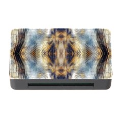 Retro Hippie Vibe Psychedelic Silver Memory Card Reader With Cf by CrypticFragmentsDesign