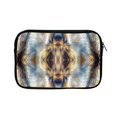 Retro Hippie Vibe Psychedelic Silver Apple Ipad Mini Zipper Cases