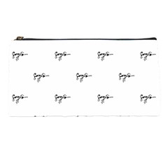 Tribal Style Symbol Drawing Print Pattern Pencil Case by dflcprintsclothing