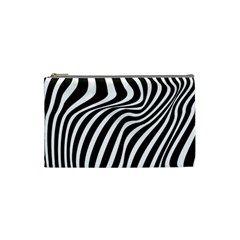 Wave Line Curve Cosmetic Bag (small) by Dutashop