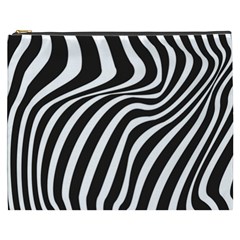 Wave Line Curve Cosmetic Bag (xxxl) by Dutashop