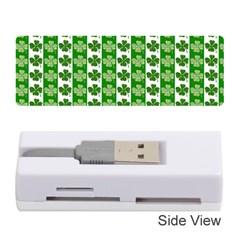 Clover Leaf Shamrock St Patricks Day Memory Card Reader (stick) by Dutashop