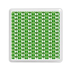 Clover Leaf Shamrock St Patricks Day Memory Card Reader (square) by Dutashop