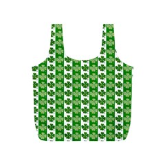 Clover Leaf Shamrock St Patricks Day Full Print Recycle Bag (s)