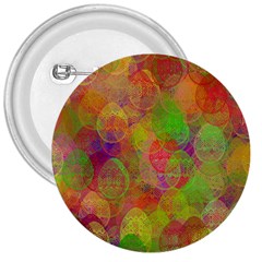 Easter Egg Colorful Texture 3  Buttons by Dutashop