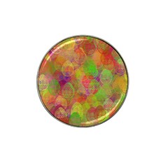 Easter Egg Colorful Texture Hat Clip Ball Marker (4 Pack) by Dutashop