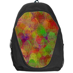 Easter Egg Colorful Texture Backpack Bag by Dutashop