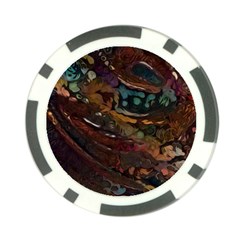 Abstract Art Poker Chip Card Guard by Dutashop