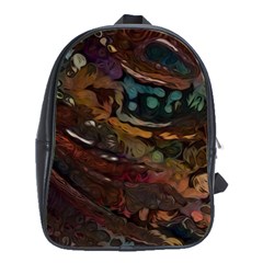 Abstract Art School Bag (xl) by Dutashop