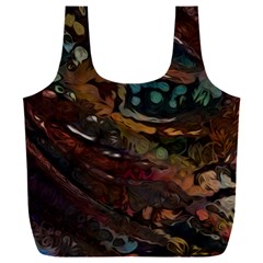 Abstract Art Full Print Recycle Bag (xxl)